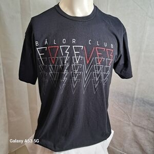 Wwe Black Bálor Club Short Sleeve T-shirt Men's Size Large